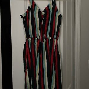 Girls striped dress
